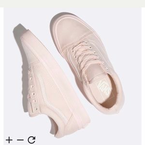 Mono Canvas Old Skool Vans Pastel pink